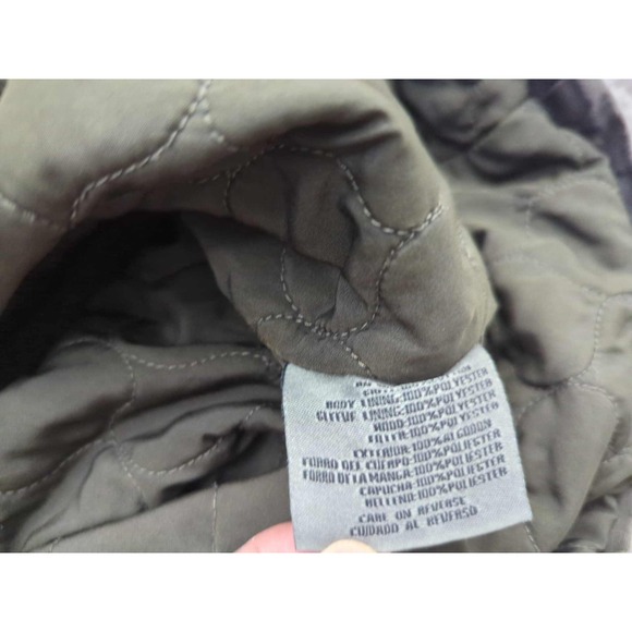 Levi's Jacket Mens XL Camo Full Zip Hooded Parka Military Style Lined - Picture 8 of 11